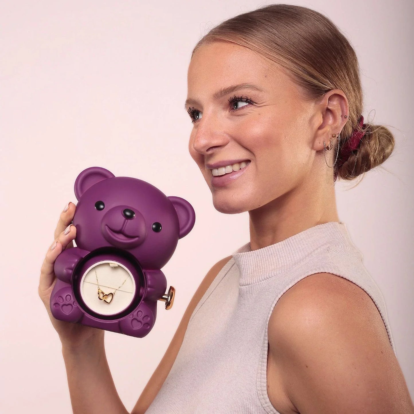 Ours Éternel & Collier Personnalisé