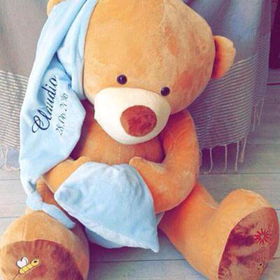 Je fais broder le bonnet de Mon ours Dodo